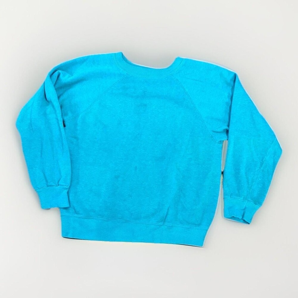 Vintage 70s Sportswear Raglan Boxy Crewneck Sweatshirt